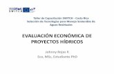 Taller de Capacitación SWITCH - Costa Rica Selección de ... · Sobre la evaluación de proyectos • La evaluación financiera -económica y social de proyectos hace parte de una