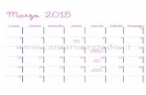 Marzo 2015 · Calendario Lunar 2015-2016 Un proyecto gestionado por Ximena Noemí Avila Hernández Psicóloga clínica Terapeuta desarrollo femenino  .