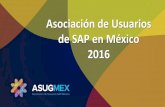 Presentación de PowerPoint - Asociación de Usuarios SAP ...asug.mx/wp-content/uploads/2016/11/ASUG-Mexico-Clientes-VW.pdf · Descuentos en capacitación SAP Atractivos descuentos