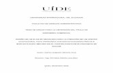 UNIVERSIDAD INTERNACIONAL DEL ECUADOR FACULTAD DE …repositorio.uide.edu.ec/bitstream/37000/935/1/T-UIDE-1036.pdf · Marco Conceptual ... 2.1.9. Motricidad fina ... Mapa de Manabí