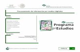 Procesamiento de información por medios digitales · Modelo Académico de Calidad para la Competitividad PIPM-03 2/27 Editor: Colegio Nacional de Educación Profesional Técnica