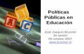 Políticas Públicas en Educación - Sitio no disponible ...200.6.99.248/~bru487cl/files/libros/UAI_POLEDU/sestres.pdf · nivel sala de clases •Y que, de esta forma, aumentarían