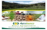 Agrobanco y el crecimiento del sector Agropecuario · con la actual administración, la misma que desde hace poco más de un año ha venido lidiando además, con frentes internos,