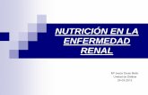 NUTRICIÓN EN LA ENFERMEDAD RENAL - …sonudiga.org/assets/2012_nutric_insuficiencia_renal2.pdf · de la enfermedad. LAS DIETAS DEBEN ... Se debe evitar la hiperpotasemia y sus graves