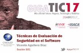 Técnicas de Evaluación de Seguridad en el Software · Identificar gap entre las prácticas de la organización y las mejores prácticas de la industria 12 Técnicas de Evaluación