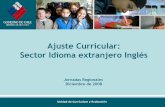 Ajuste Curricular: Sector Idioma extranjero Ingléslem.uct.cl/wp-content/uploads/2009/06/presentacion_ajuste_ingles... · •A partir de los mapas de progreso de aprendizaje, se ha