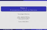 Tema 1 - Fundamentos de Teoría de Circuitospersonal.us.es/pedroj/AS_GR-IM01TE/TE_tema_1_v4.pdf · Tema 1 Fundamentos de Teor´ıa de Circuitos Tecnolog´ıa El´ectrica Dpto. Ingenier´ıa