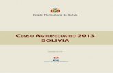 Censo AgropeCuArio 2013 BoLiViA - sudamericarural.org · 1.2 Los censos agropecuarios en Bolivia La historia de los censos agropecuarios en Bolivia muestra tres momentos: 1950, 1984