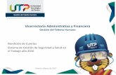 Vicerrectoría Administrativa y Financiera - utp.edu.co · Implementación de Bloqueo y etiquetado (control de energías peligrosas) para las labores de mantenimiento y montaje para