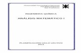 Análisis Matemático I V 2011 · herramientas informáticas en la ayuda para investigar distintas ... ANÁLISIS MATEMATICO I 11 Derivabilidad y continuidad. Ejemplos – Ejercicios.