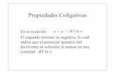 Propiedades Coligativas - [DePa] Departamento de …depa.fquim.unam.mx/~fermor/blog/programas/clase6.pdf · IMPORTANCIA DE LAS PROPIEDADES COLIGATIVAS • Separar los componentes
