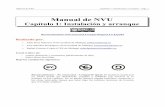 Manual de NVU - jesusda.com · Manual de NVU Capítulo 1: Instalación y arranque – Pág. 1 Manual de NVU ... NVU está disponible para Linux, Mac OS X y Microsoft Windows, aunque