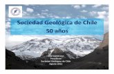 Sociedad Geológica de Chile · Colombia, Perú y Chile” ejecutado por UNESCO y con fondos de la Comisión Europea. Difusión y prevención de desastres naturales en Chile DECLARACIÓN