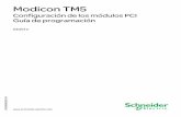 Modicon TM5 - Configuración de los módulos PCI - … · SERIAL_CONF: Estructura del tipo de datos de la configuración de línea ... Configuración del módulo de ampliación PCI