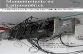Mantenimiento en Latinoaméricamantenimientoenlatinoamerica.com/pdf/ML Volumen3 Nº 2.pdf · Tratamiento analítico del mantenimiento condicional ... Asignatura Mantenimiento, Ingeniería