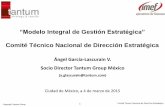 “Modelo Integral de Gestión Estratégica” - IMEFimef.org.mx/Descargascomites/DireccionEstategica/2015/ctnestr-mode... · Desde el punto de vista conceptual, ... Mapa Estratégico
