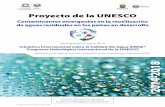 Proyecto de la UNESCO - UNESDOC Databaseunesdoc.unesco.org/images/0023/002352/235241s.pdf · contaminantes emergentes en el agua y las aguas residuales a ˜ n de aumentar las capacidades