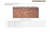 EL LEGADO COLONIAL - pililos.files.wordpress.com · Guía de Material Nº 02 ... DESCUBRIMIENTO Y CONQUISTA. El Descubrimiento y Conquista de América y Chile fueron el resultado