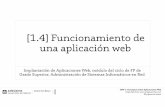 [1.4] Funcionamiento de una aplicación web - jorgesanchez.net · Implantación de Aplicaciones Web, ... Jorge Sánchez, @jorgesancheznet Arquitectura de tres niveles Navegador Servidor