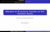 Sistemas de Ecuaciones Lineales en Dos Variables …precalculo.carimobits.com/Material del Curso/PDF2/precalculo1... · Con referencia a un sistema de dos ecuaciones lineales en dos