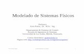 Modelado de Sistemas FísicosModelado de Sistemas …webdelprofesor.ula.ve/ingenieria/apatete/Archivos/Modelado/Clase 16... · Modelado de Sistemas FísicosModelado de Sistemas Físicos