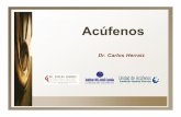 Acúfenos - Atinneusatinneus.com/media/imagenes/QUE ES EL TINNITUS/Acufenos. 31pag... · Hiperacusia evitar el silencio TRT: terapia sonora. Tratamiento psicopsiquiátrico Técnicas
