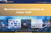Monitorización y análisis de redes VoIP - upv.es · 2 17.30 – 19.00 Monitorización y Análisis de Redes Inalámbricas 17.00 – 17.30 Pausa Café 15.30 – 17.00 Monitorización