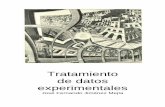 Tratamiento de datos experimentales - … · Tratamiento de datos ... El tercer capítulo se concentra en la estimación de los errores de ... Estos capítulos incluyen series de