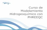 Curso de Modelamiento Hidrogeoquímico con PHREEQC · la tasa de abundancia (R). Isótopos Estables del Agua 𝑅= 𝐴 𝑖 𝑙 𝑖 ó ...
