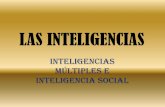 INTELIGENCIAS - filozano.weebly.comfilozano.weebly.com/uploads/2/3/6/0/23607470/inteligencias... · La teoría de las Inteligencia Múltiples de Howard Gardner nació en ... Abarca