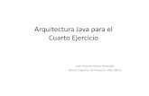 Arquitectura Java para el Cuarto Ejercicio - … Java para el... · Sumario • Introducción – Arquitectura en n-capas • Arquitectura y el Cuarto Examen • Java y su modelo