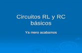 Circuitos RL y RC básicos - galia.fc.uaslp.mxgalia.fc.uaslp.mx/~icampos/Web Circuitos Electricos I/material de... · 8.2 El circuito RL sin fuente ¾respuesta natural = respuesta