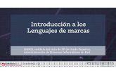 Introducción a los Lenguajes de marcas - Jorge …jorgesanchez.net/presentaciones/lenguajes-de-marcas/pdf/... · Historia de los lenguajes de marcas •Ejemplo LaTeX ... Texto