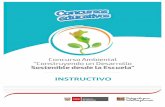 INSTRUCTIVO - Ministerio de Educación del Perú · Promover iniciativas de adaptación y mitigación del cambio climático, valorando los saberes ancestrales y locales, así como