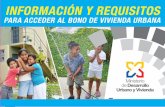 PARA ACCEDER AL BONO DE VIVIENDA URBANAvillahermosa.ec/wp-content/uploads/2014/10/requisitos-bono-miduvi.pdf · personas solas de 50 años o más que no tengan cargas familiares,