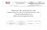 Manual de prácticas del laboratorio de Fundamentos de ...dcb.ingenieria.unam.mx/.../FQ/TEM/Documentos/practicas.pdf · Manual de prácticas del Laboratorio de Fundamentos de Termodinámica