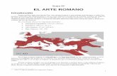 Tema IV EL ARTE ROMANO - La historia y otros cuentoslahistoriayotroscuentos.es/wp-content/uploads/2016/06/04-El-arte... · Fuera del retrato, la Loba Capitolina, es la escultura más
