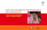 SER SOCIALMENTE RESPONSABLE EN …white.lim.ilo.org/ipec/documentos/resp_social_empleadores_py.pdf · Ser socialmente responsable en Paraguay niñas y niñas. La situación de pobreza