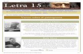 Sección VASOS COMUNICANTES … · 28/11/2014 Letra 15. Nº 2. Noviembre 2014. L15-02-08 - Moncho Otero y Rafa Mora: «Versos sobre el pentagrama».  ...