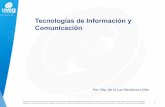 IF0005 M5AA1L4 Redes Tecnologías de Información y …roa.uveg.edu.mx/repositorio/licenciatura/232/RedeseInternet.pdf · ... se conectaba un cable como el del ... – Se utilizan