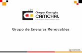 Grupo de Energías Renovables - chile.ahk.de · concesiones eléctricas, incluyendo Servidumbres. •Negociación de “Servidumbres Negativas” con concesionarios mineros •Estructuración,