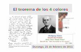 El teorema de los 4 colores - ehu.eusmtwmastm/Colores_Durango_21febrero2011.pdf · Charles Nicholas Peaucellier (1832–1913) sobre un mecanismo para trazar líneas rectas, publicó