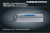 Radio multibanda (Receptor universal) - …download2.medion.com/downloads/anleitungen/bda_md83160_es.pdf · • No realice ninguna modificación en la construcción del equipo sin