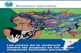 Resumen ejecutivo. Los costos de la violencia contra …info.comvomujer.org.pe/...3_2015/...de_Microemprendimientos_Peru_… · En América Latina, las microempresas y los microemprendimientos