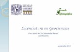 Dra. María del Sol Hernández-Bernal Coordinadora ...132.248.218.48/blogpsico/Geociencias.pdf · aplicaciones geofísicas. Fundamentos de Química Introducción a las Geociencias