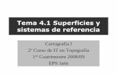 Tema 4.1 Superficies y sistemas de referenciacoello.ujaen.es/Asignaturas/cartografia/cartografia_ descargas... · A partir de las medidas realizadas para la Carta Geométrica de Francia