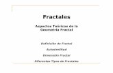 Definiciónde Fractal Autosimilitud DimensiónFractal ...vtheok/cursos/ci4321/sd11/adicionales/Fractales... · Series de Tiempo como Fractales Ca óticos Con el mismo procedimiento