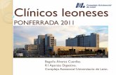 PONFERRADA 2011 - Servicio de Medicina Interna del ... · Líquido libre perihepático y en ambas gotieras paracólicas. ... 78 mg/dl. Cu orina: 25.9 mcg/24 h. •Hipergammaglobulinemia