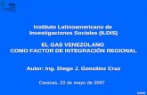 Instituto Latinoamericano de Investigaciones Sociales (ILDIS) EL … · su ratificación, supuesta a ocurrir en un evento a realizarse en México, nunca sucedió. ... en el cambio