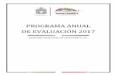 PROGRAMA ANUAL DE EVALUACIÓN 2017 - …portal.monterrey.gob.mx/pdf/planeacion/ProgramaAnualdeEvaluacion... · Programa de Fortalecimiento a la Transversalidad de la Perspectiva de